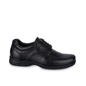 Zapato Derby Casual PEPE-012 T Negro Rabbit Cuero