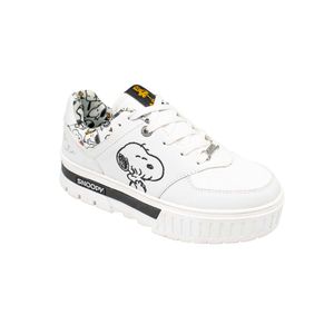 Zapatilla Snoopy 2FY-005 Blanco/Negro