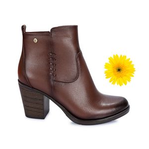 Botin Jodhpur Casual LINDA-2411 Canela Viale Cuero