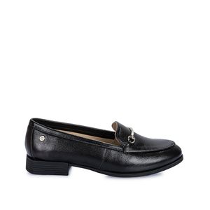 Zapato Mocasín Casual LE-2415 Negro Viale Cuero