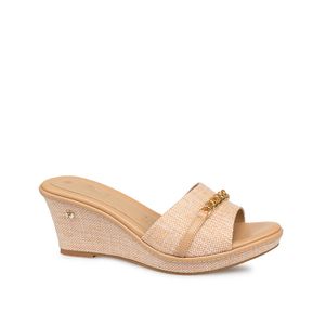 Sandalia Sueco Casual MULTI-327 Beige Piazza