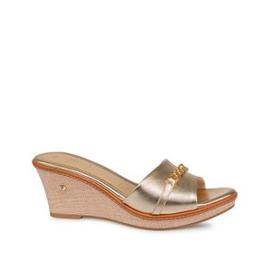 Sandalia Sueco Casual MULTI-328 Dorado Piazza