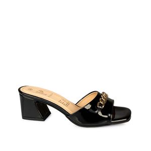 Sandalia Slide Casual KATHE-2507 Negro Piazza