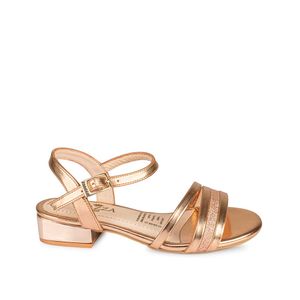 Sandalia D'orsay Casual MADIS-2503 Oro Rosa Piazza Kids