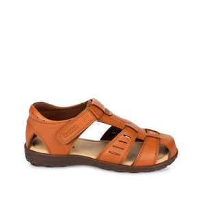 Sandalia Franciscana Casual ANGEL-2509 T Cobre Rabbit Cuero