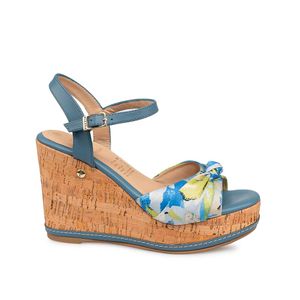 Sandalia D'Orsay Casual WAL-2532 Acero Piazza