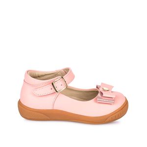 Zapato Maryjane Casual JEFER-2505 Rosado Rabbit Cuero