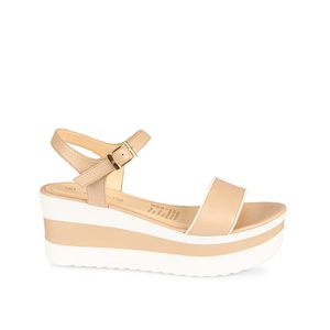 Sandalia D'orsay Casual DAYA-2507 Palor/Hues Viale Cuero