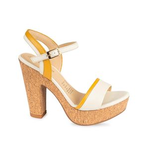 Sandalia D'orsay Casual SOFI-2501 Hue/Ama Viale Cuero