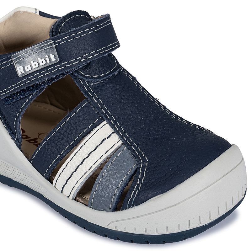 SANDALIA-FRANCISCANA-CASUAL-INFORMAL-NIÑO-CUERO-RABBIT-FLAT-2-PAOLO-005-AZUL--3-