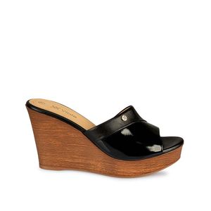 Sandalia Slide Casual SOFI-2508 Negro Viale Cuero