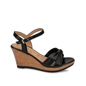 Sandalia D'orsay Casual ECO-2503 Negro Viale Cuero