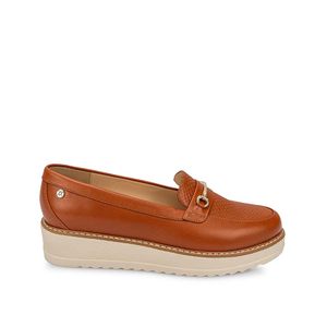 Zapato Mocasín Casual TATI-2526 Cobre Viale Cuero