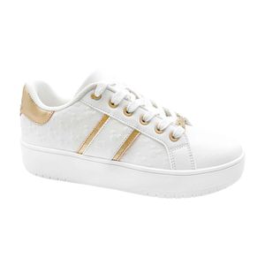 Zapatilla Casual 2KY-038 Blanco/Dorado Mickey