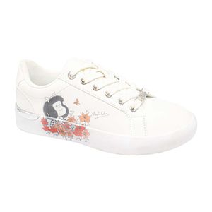 Zapatilla Casual 2QY-021 Blanco Mafalda