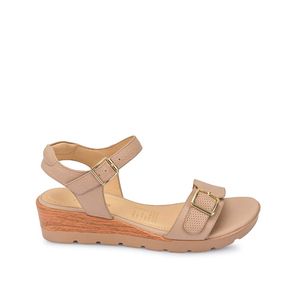 Sandalia D'orsay Casual SOFI-2510 Avena Viale Cuero