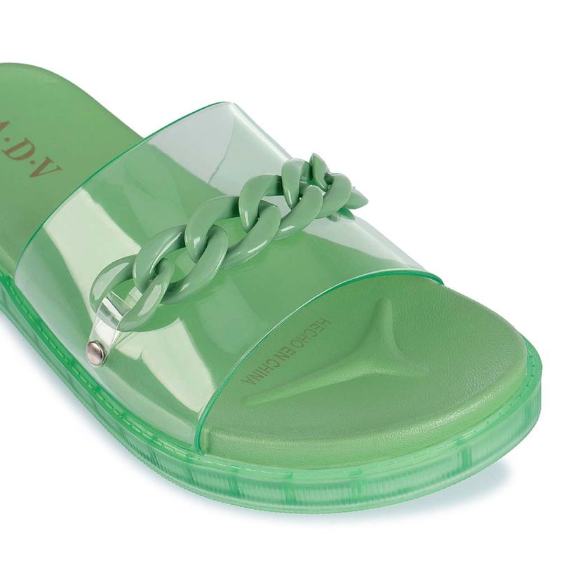 SANDALIA-SLIDE-CASUAL-INFORMAL-DAMA-SINTETICO-ANN-D-VIAN-FLAT-3-ABY-2524-VERDE--3-