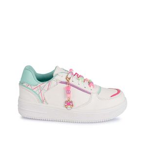 Zapatilla  Casual CARITO-2522 Blanco/Verde Piazza Kids