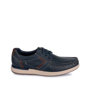 Zapato Derby Casual CB4-003 Azul Calimod Cuero