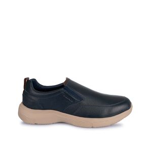 Zapato Mocasín Casual CZZ-002 Azul Calimod Cuero