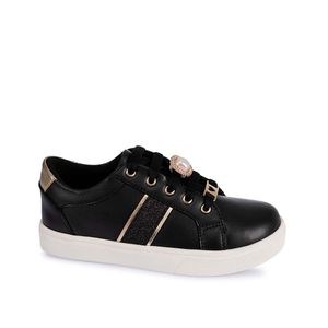 Zapatilla Casual LIA-2522 Negro/Oro Piazza Kids