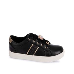 Zapatilla  Casual LIA-2522 Negro/Oro Piazza Kids