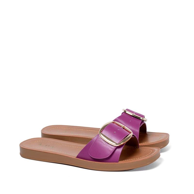 SANDALIA-SLIDE-CASUAL-INFORMAL-DAMA-SINTETICO-ANN-D-VIAN-FLAT-2-CAMI-2506-PURPURA--4-