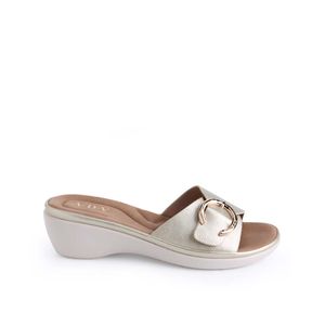 Sandalia Slide Casual ANA-2510 Dorado ADV