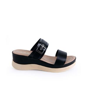 Sandalia Strap Casual ANA-2515 Negro ADV