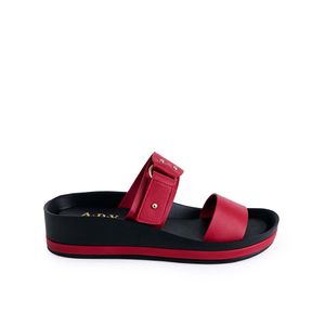 Sandalia Strap Casual ANA-2523 Rojo ADV