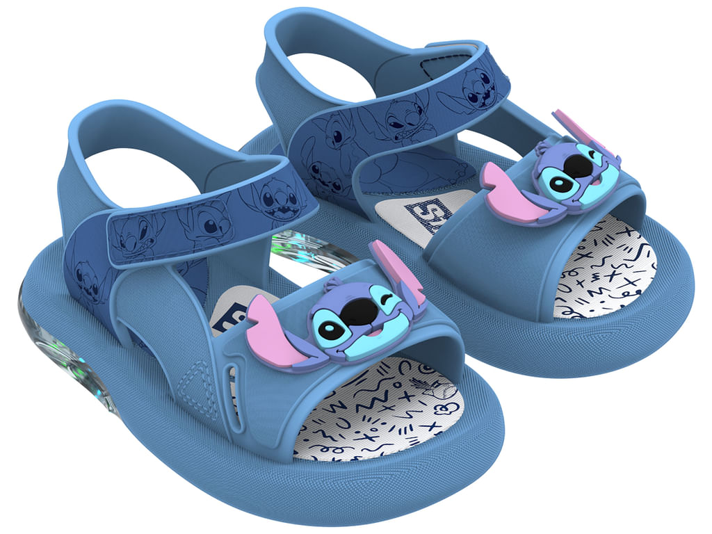 Sandalia Ojotas Casual 2SG-A59 Celeste Stitch VIALE