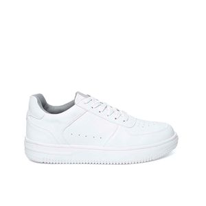 Zapatilla Escolar Casual JOSE-2516 Blanco Viale Homme Cuero