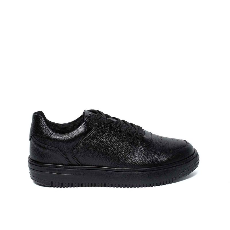 ZAPATILLA-ESCOLAR--CASUAL-INFORMAL-HOMBRE-CUERO-VIALE-HOMME-FLAT-3-JOSE-2516-NEGRO--2-