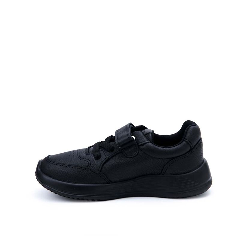 ZAPATILLA-ESCOLAR-BASICO-CASUAL-INFORMAL-NIÑO-NIÑA-CUERO-RABBIT-FLAT-3-ALEX-055-NEGRO--2-