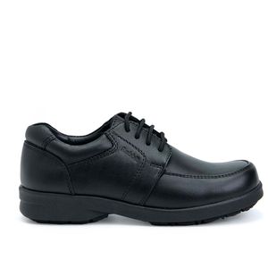 Zapato Derby Casual PEPE-008 T Negro Rabbit Cuero