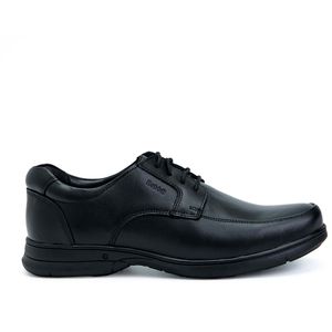 Zapato Escolar Derby Casual PEPE-2504 NEGRO Rabbit Cuero