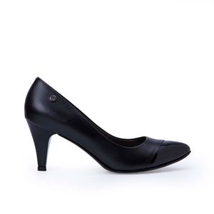 Zapato Reina Vestir TATI-2521 Negro Viale Cuero