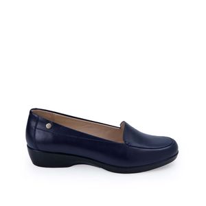 Zapato Mocasín Casual AVE-2504 Azul Viale Cuero