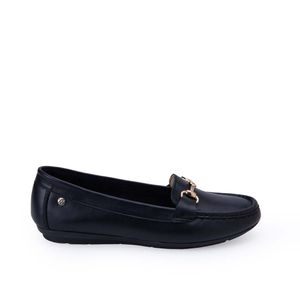 Zapato Mocasín Casual CORE-2512 Negro Viale Cuero