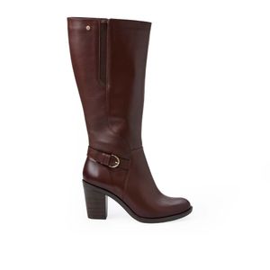 Bota Alta Jodhpur Casual FER-2529 Canela Viale Cuero