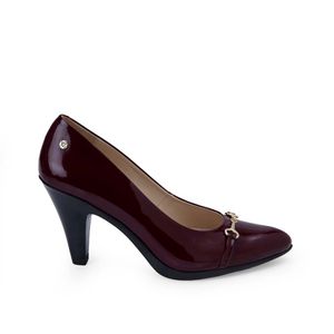 Zapato Reina Vestir ALE-2531 Cherry Viale Cuero