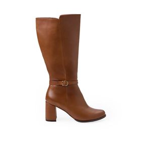Bota Alta Jodhpur Casual RUT-2501 Miel Viale Cuero