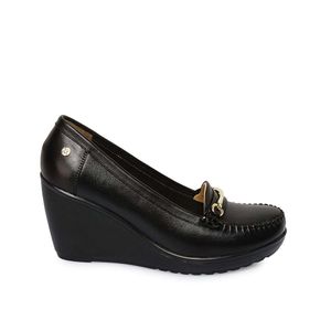 Zapato Mocasín Casual DK-2513 Negro Viale Cuero