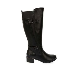 Bota Alta Jodhpur Casual DAVI-2506 Negro ADV