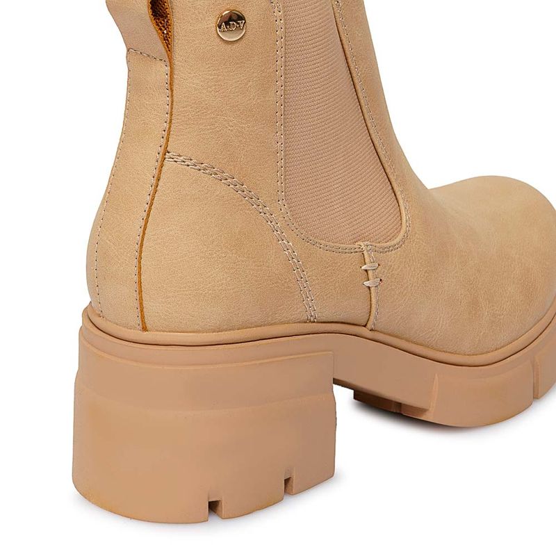 BOTIN-CHELSEA-CASUAL INFORMAL-DAMA-SINTETICO-ANN D VIAN-TACO SEPARADO-6 cm-DAVI-2518ARENA -3-.jpg