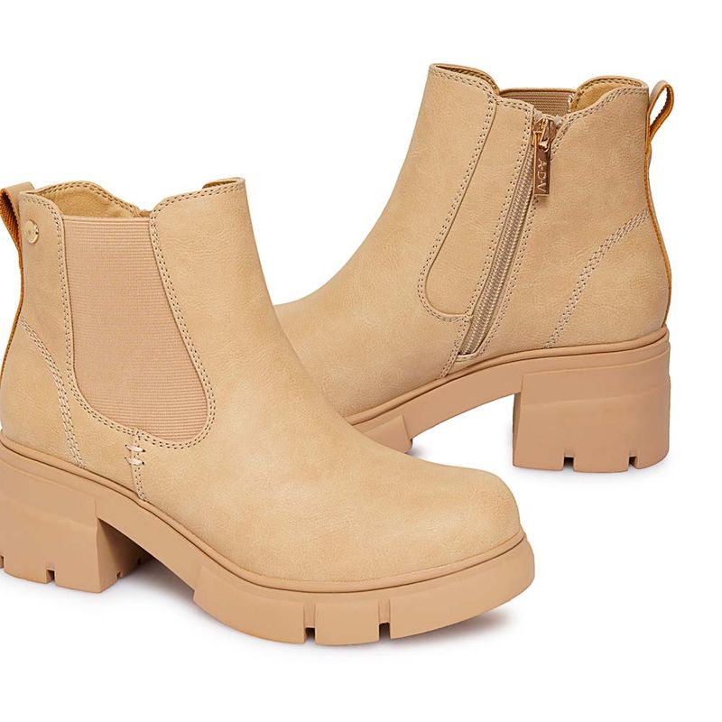 BOTIN-CHELSEA-CASUAL INFORMAL-DAMA-SINTETICO-ANN D VIAN-TACO SEPARADO-6 cm-DAVI-2518ARENA -2-.jpg