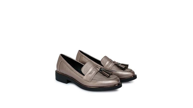 Zapato Mocasín Casual ELI-2410 Pewter ADV VIALE