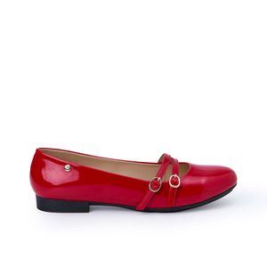 Zapato Ballerina Casual MULTI-2534 Rojo Piazza