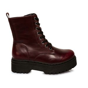 Botín Derby Casual DAVI-2528 Cherry ADV
