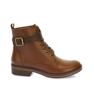 Botín Derby Casual RUSSO-2504 Tabaco Viale Cuero